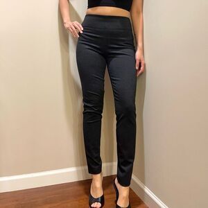 Max Studio Dark Denim-ish Black High waist leggings XS